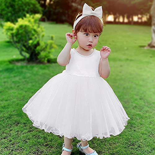 Tulle Party Flower Girl Dress Flower Princess Wedding Dress for Toddler and Baby Girl3