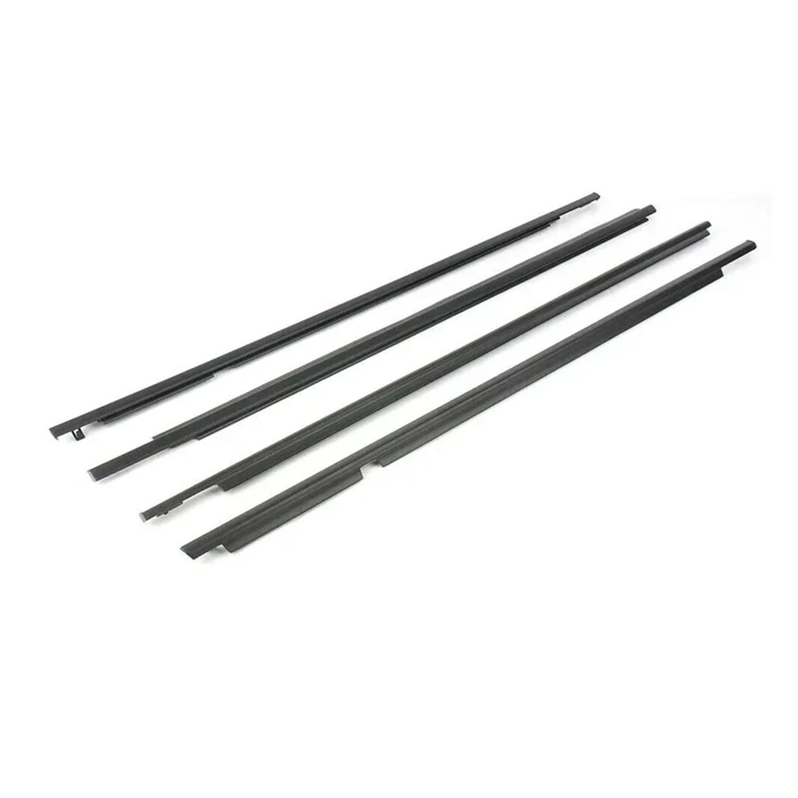 Uussup One Color Rubber Seal Weather Stripping 4Pcs Car Side Window Weatherstrips For Toyota For Land For Cruiser/For Prado 120 Series/For Lexus Gx470 2003-2009