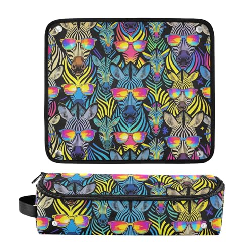 Bolsa de viaje para herramientas de cabello para mujeres con tapete resistente al calor removible y soporte para planchas y rizadores miniatura 3