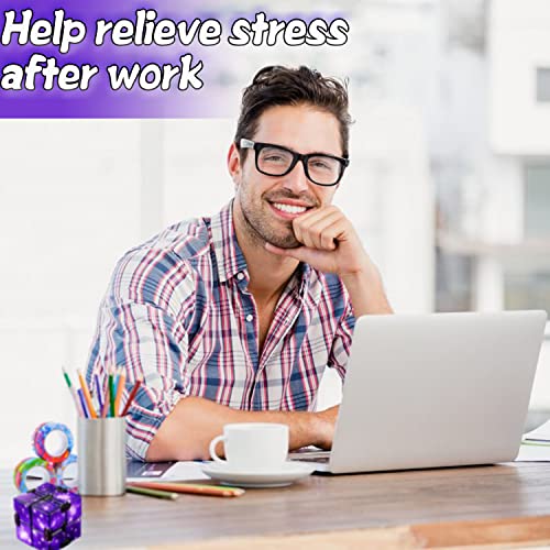 image for Dr.Kbder 5Pcs Fidget Toys Adults Set, Autism Sensory Pack with figette