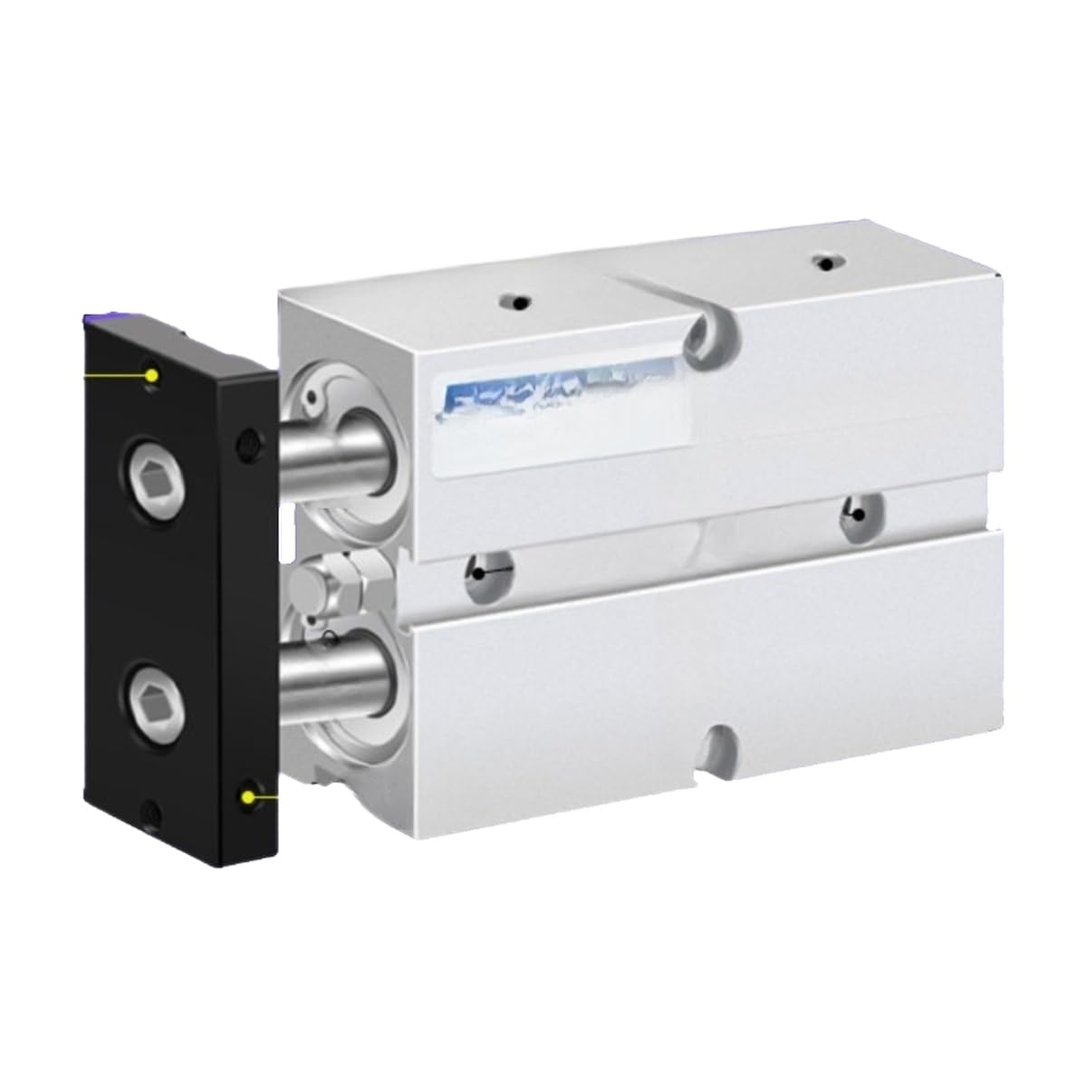 Cylindre pneumatique à double tige TN25-175-S guidé pour machines