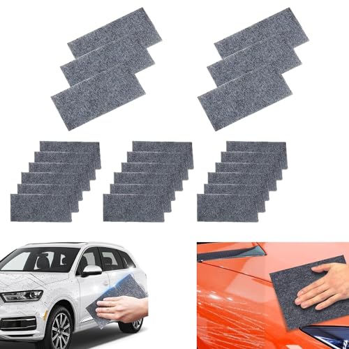 24pcs Nano Sparkle Cloth Car Scratch Remover, Shine Cloths for Car Scratches, 2024 Magic Car Scratch Repair Cloth, Car Paint Deep Scratches Repair