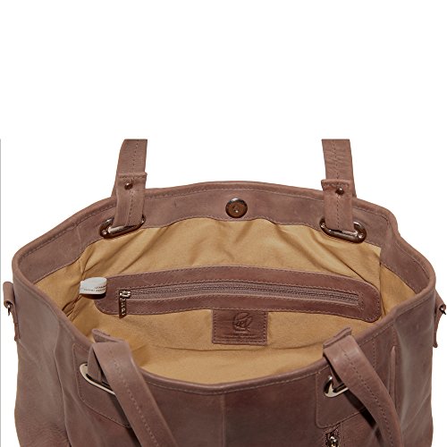 Open Tote/Cross Body Bag, Toffee, One Size3