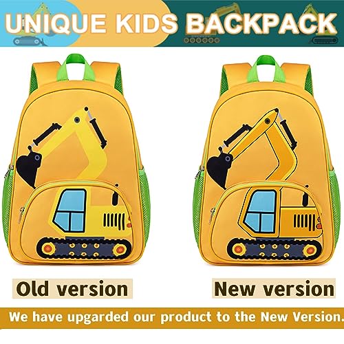 Loidou Toddler Backpack Boys 15 Inch Kids Preschool Kindergarten School Backpack Book Bag For Daycare Nursery Travel With Chest Strap，Fits 3 To 8 Years Old #TOP1