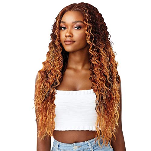 Outre Perfect Hairline Faux Scalp 13x6 Fully Hand Tied Lace Wig HD Transparent lace CHEYENNE (DRFFGDNAM)