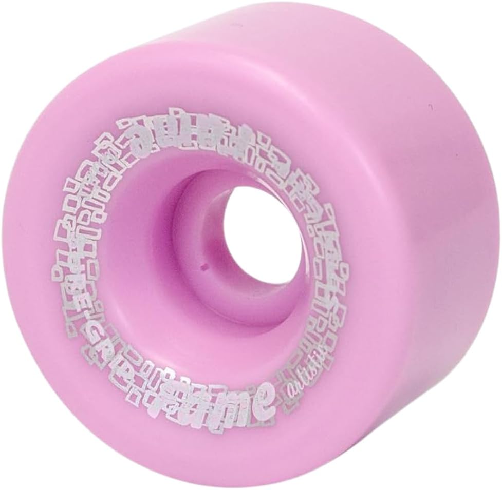 Sure-Grip Fame Indoor Wheels - Durable Nylon Build with Durometer of 95A and Diameter of 57mm - Ideal for Artistic Skating on Smooth Surfaces - Comes in Diverse Color Options - Set of 8 Wheels