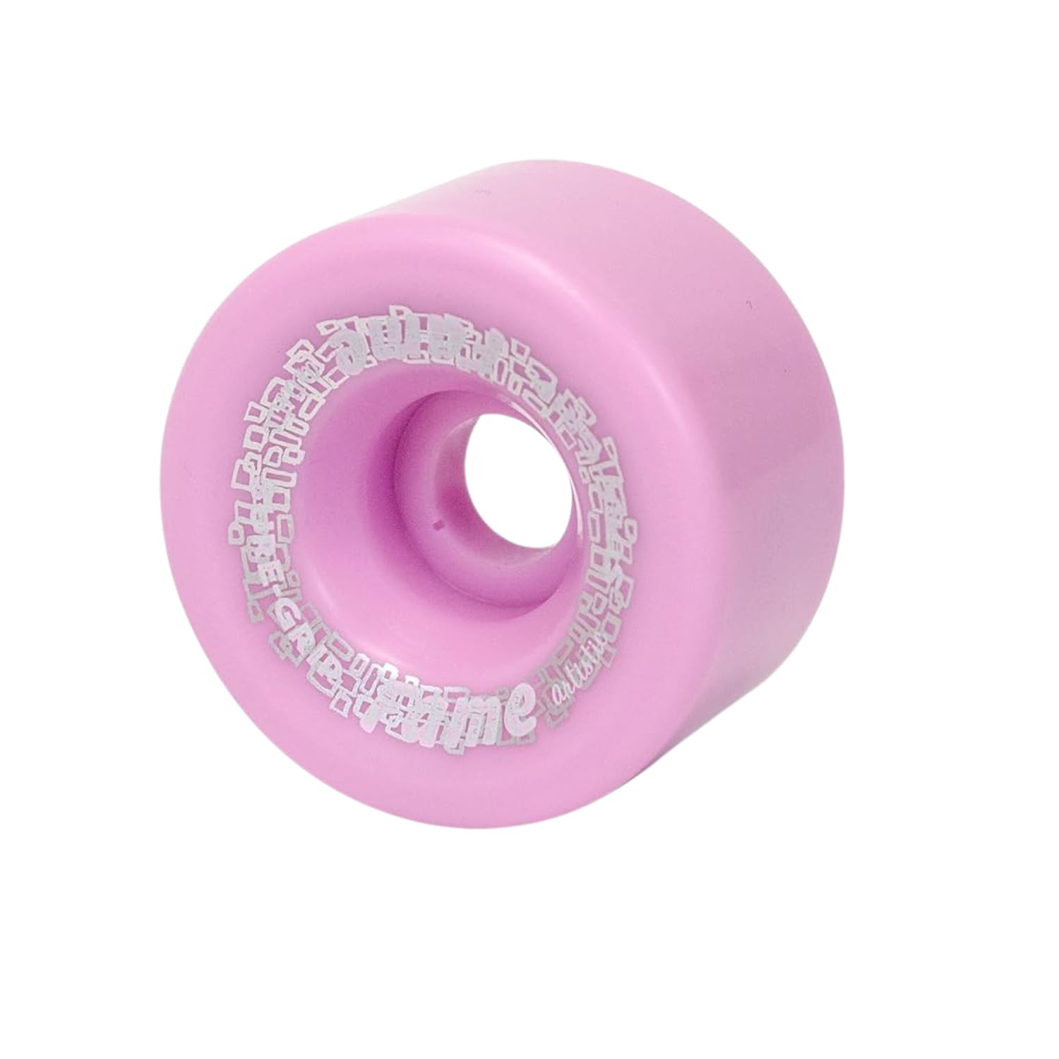 Sure-Grip Fame Indoor Wheels - Durable Nylon Build with Durometer of 95A and Diameter of 57mm - Ideal for Artistic Skating on Smooth Surfaces - Diverse Color Options - Set of 8 Wheels (Light Pink)