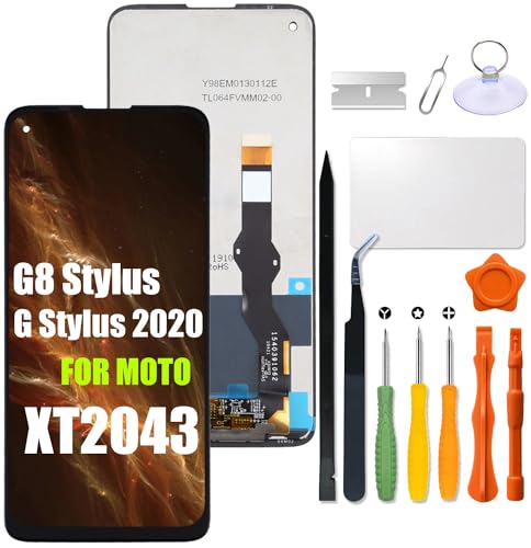 Replacement for Motorola Moto G Stylus 2020 LCD Screen for Moto XT2043 XT2043-4 G8 Stylus 2020 LCD Display Touch Screen Digitizer Assembly with Repair kit