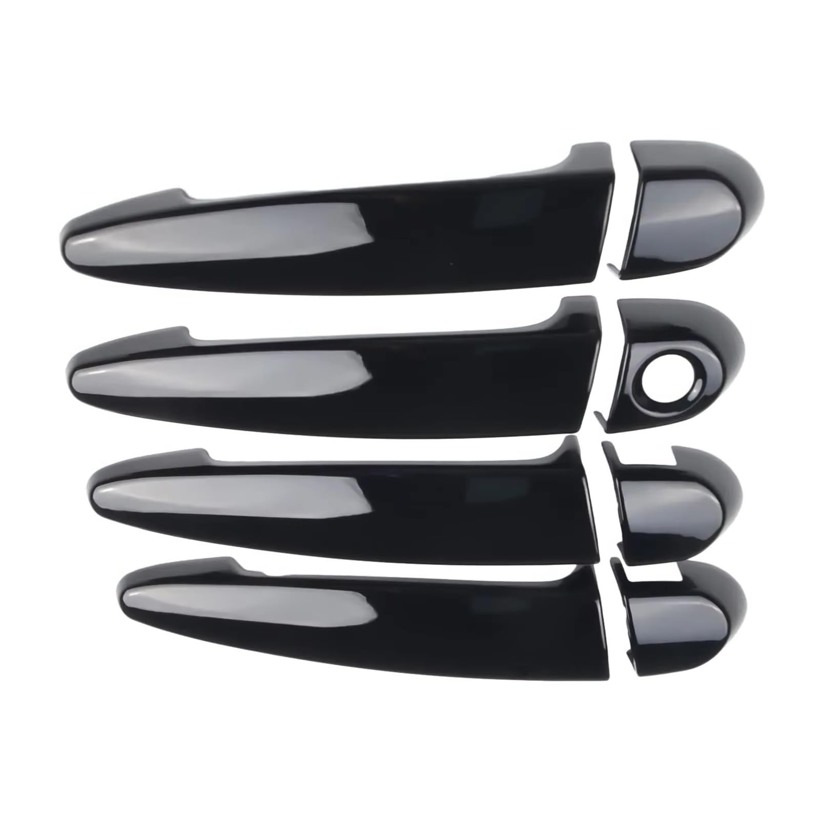 YEUDWUA Door Handle Cover Compatible with BMW for X4 for X6 for 328d 2005 2006 2007 2008 2009-2019 Car Exterior Side Door Handle Cover Decoration Replacement