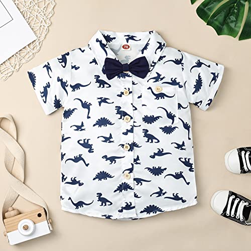 Image of Toddler Baby Boy Clothes Summer Outfits Shorts Set 12 Months-4T