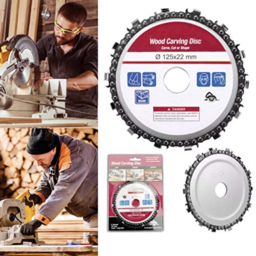 NICEXMAS 5 Polegadas 2 Pcs Moldar Disco de Escultura Em Madeira Disco de Lixar Disco de Lixar Abrasi