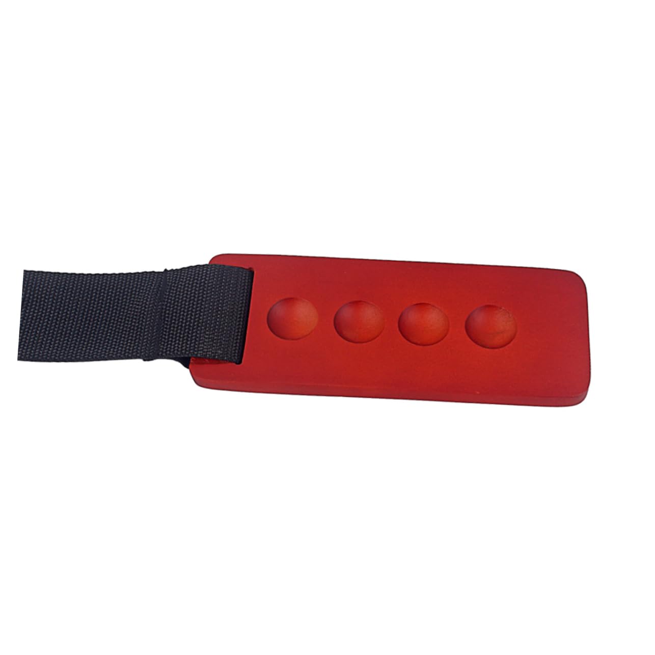 BESPORTBLE Cello Slip Stopper Wooden Anchor Rest with Non Slip Sponge Base Floor Protector for Cello Players Stylish Design Black and Red