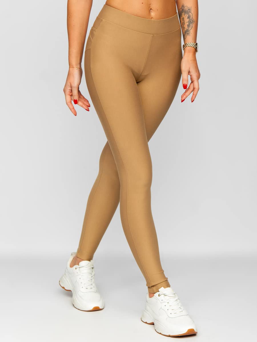 BOLF Femme Leggings Pantalon Jogging Yoga Sportif Skinny Sexy Collants Elastiques Fitness Slim Fit Sport Style Mix F6F