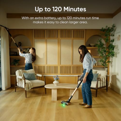Image of Levoit VortexIQ Pro Vacuum Replacement Battery, 2500mAh, 60-Min Runtime | Extended Runtime Up to 120 Minutes with an Extra Battery, Genuine Accessory, Removable & Rechargeable, Flexible Charging