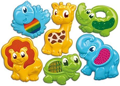 Clementoni- Baby Gli Animali Tocca e Impara, 6+ Mesi, Multicolore, 14975