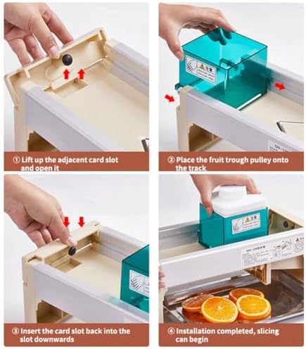 Commercial Fruit and Vegetable Slicer Cutter,Manual Lemon Cutting Machine,Manual Potato Tomato Slicing Machine