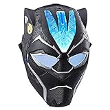 Hasbro Marvel Black Panther Vibranium Power-Maske mit pulsierenden Lichtern für Kostüm- und Rollenspiele