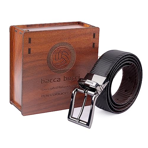 Image of Bacca Bucci Men's Leather Belt