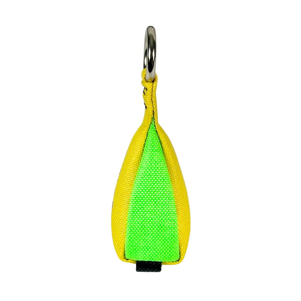 Kit de corde de lancer STEIN avec, corde de lancer jaune néon de 2,0 mm/50 m et lest de 280 g/10 oz. Corde de lancer pour arboriste et sac