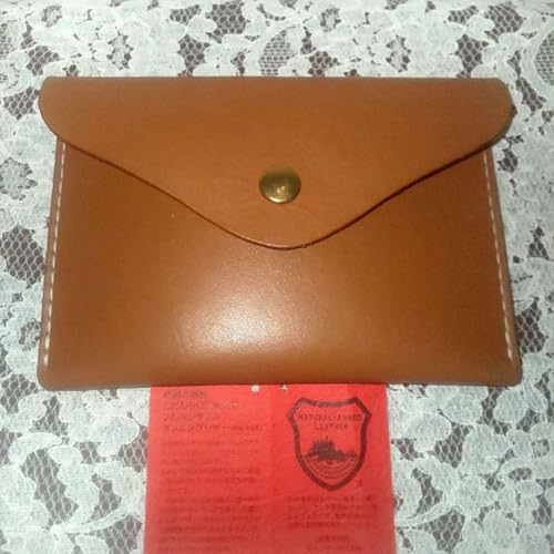 Tochigi Leather Passbook Case *Miyuki Matsuo Bear Pouch Set of 2