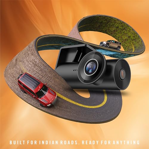 Image of Infinity By Harman Dashcam 100 Compact FHD Car Camera | 1080p Full HD Video | Night Vision, 140 Wide Angle & G-Sensor | Built-in Wi-Fi & App Support|Microphone | Supports up to 128GB SD Card (Black)