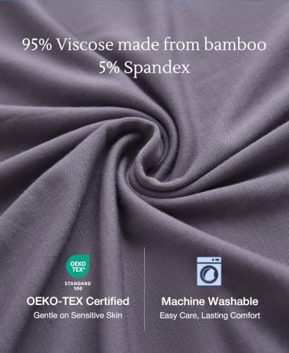 Image of GYS Cooling Bamboo Viscose Sleeveless Nightgowns for Women