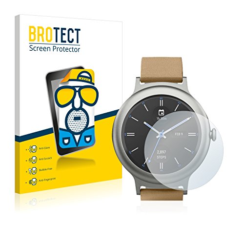 Brotect Pellicola In Vetro Per Fossil Q Venture HR (4ª Gen) – 6 Pezzi – Durezza 9H – Made In Germany