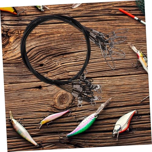 Líneas de pesca acero Mipcase 10 piezas resistentes miniatura 5