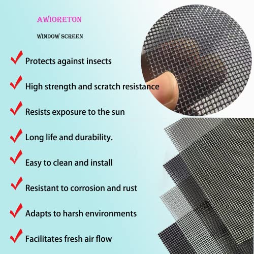 Image of PVC Coated 304 SS Woven Mesh 12x8in 2-Pack, Screen for Vent Cabinet Garden | PVC coated 304 stainless woven mesh - rust-resistant flexible screen for vents, cabinets, garden, windows and PC case builds.