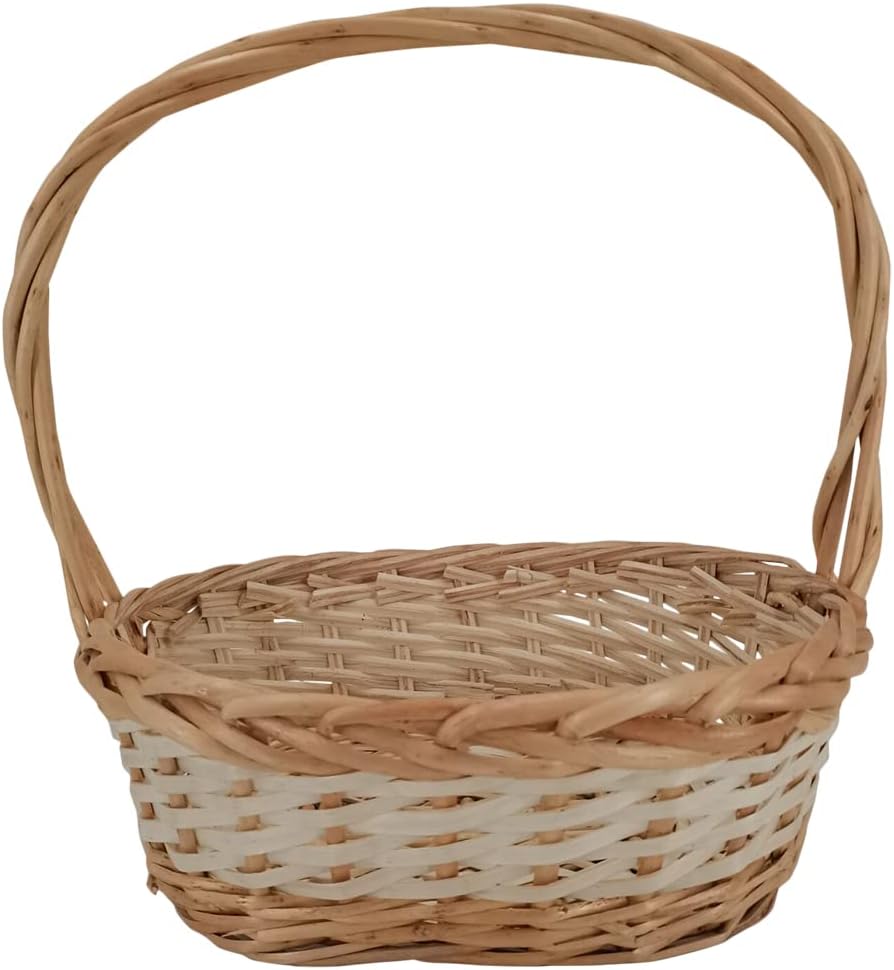 wald importsBrown Willow Decorative Storage Basket