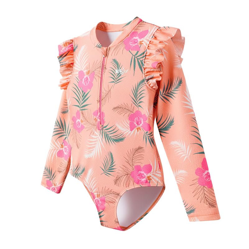 Image of Angel season Girls Swimsuits Kids Bathing Suit One Piece Swimwear with UPF 50+ Cute