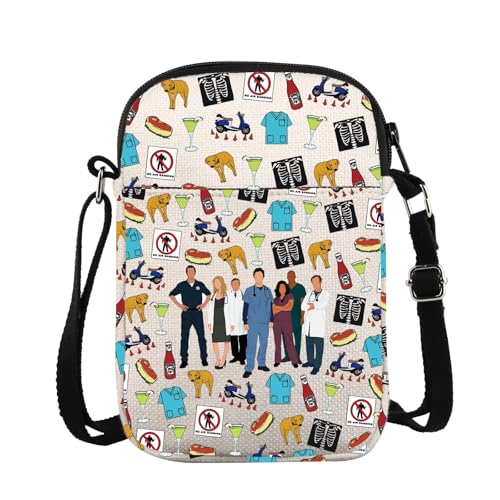 VAMSII Tv Show Inspired Gift Doctor Fans Crossbody Bag Tv Show Merch