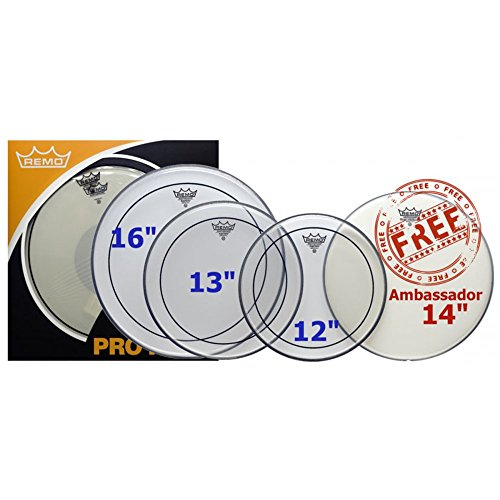 Remo Pinstripe Clear Drumhead Pack