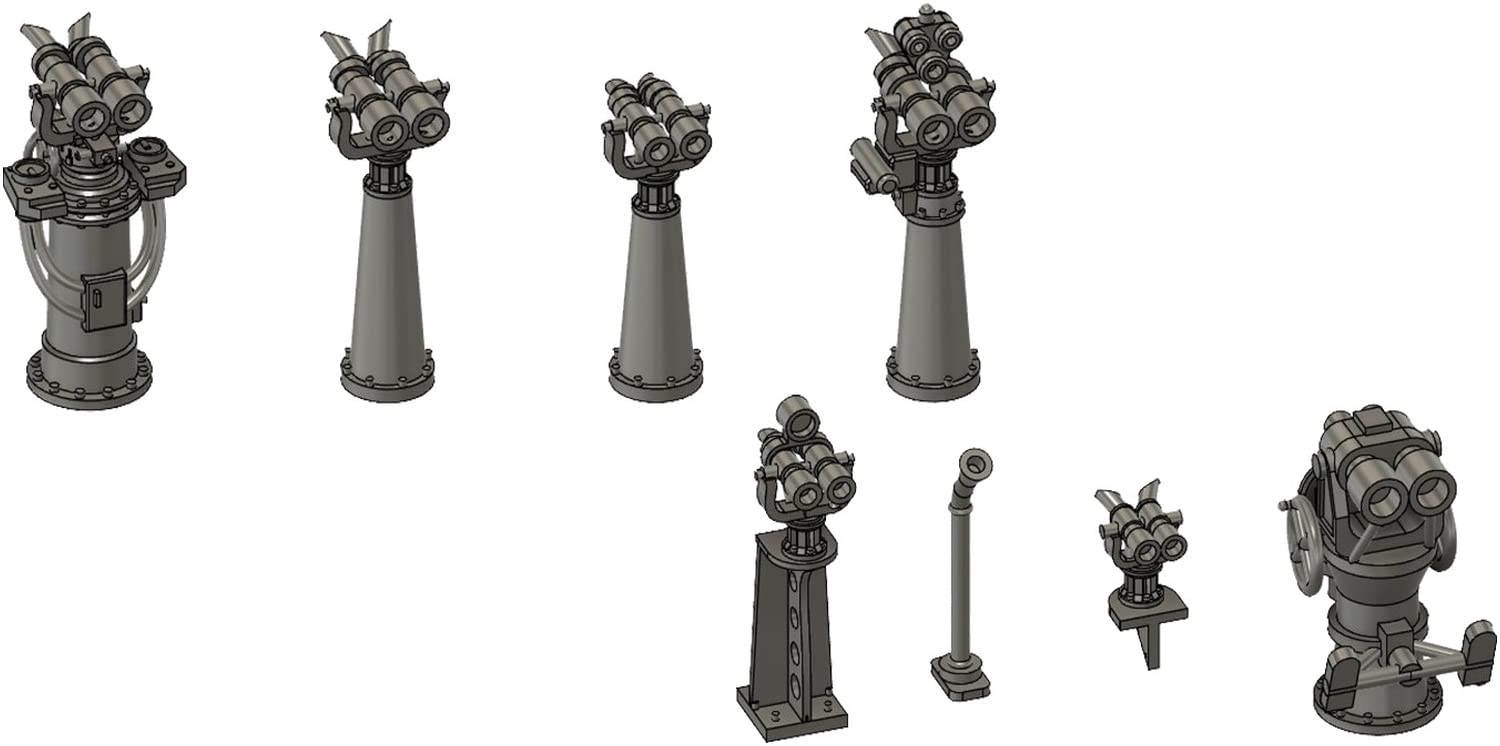 Amazon | バンカースタジオ 1/350 日本海軍 双眼鏡セット 8種類セット