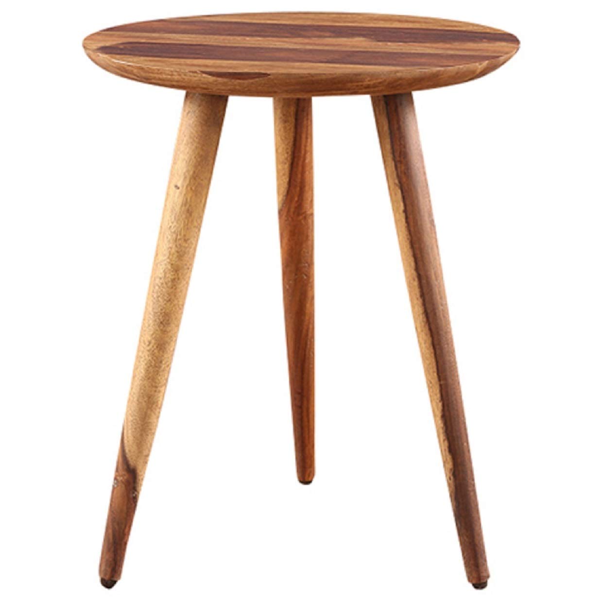 Angel Furniture Solid Sheesham Wood Tripod Side Table Angel Furniture Solid Sheesham Wood Tripod Side Table