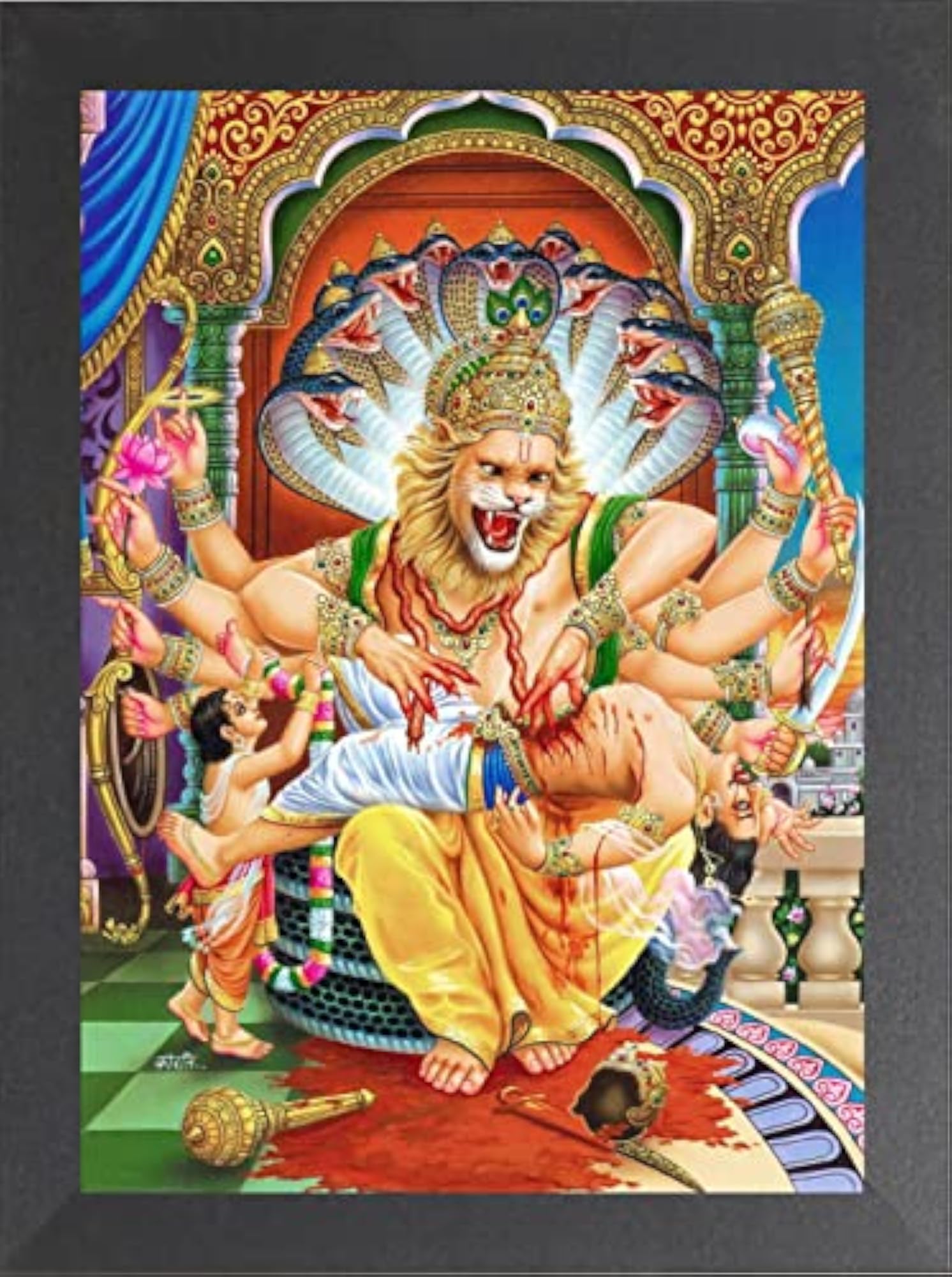 Lord Narsimha Swamy Photo Frame