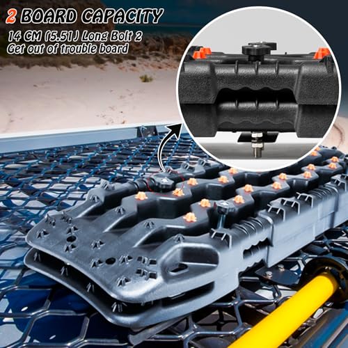 Sandbleche-Einbausatz für X-BULL, Fieryred und Bunker Industry, Korrosionsbeständig, Anfahrhilfe Wohnmobil