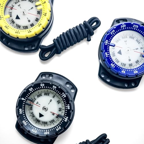 Brújula de buceo impermeable para muñeca miniatura 5