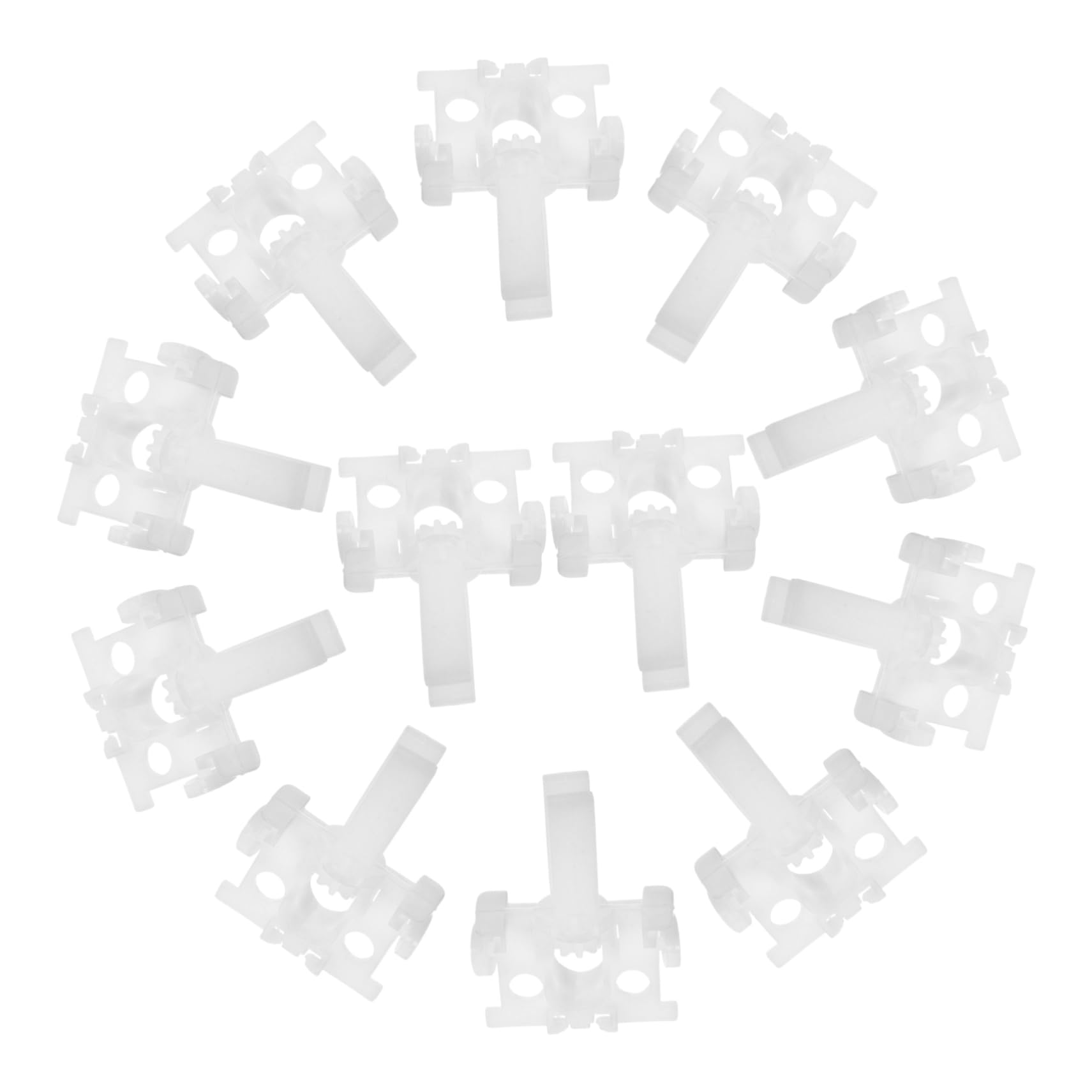 ULDIGI Blind Slats Replacement Vertical 12 Pack Set for Blind Repair Without Drilling