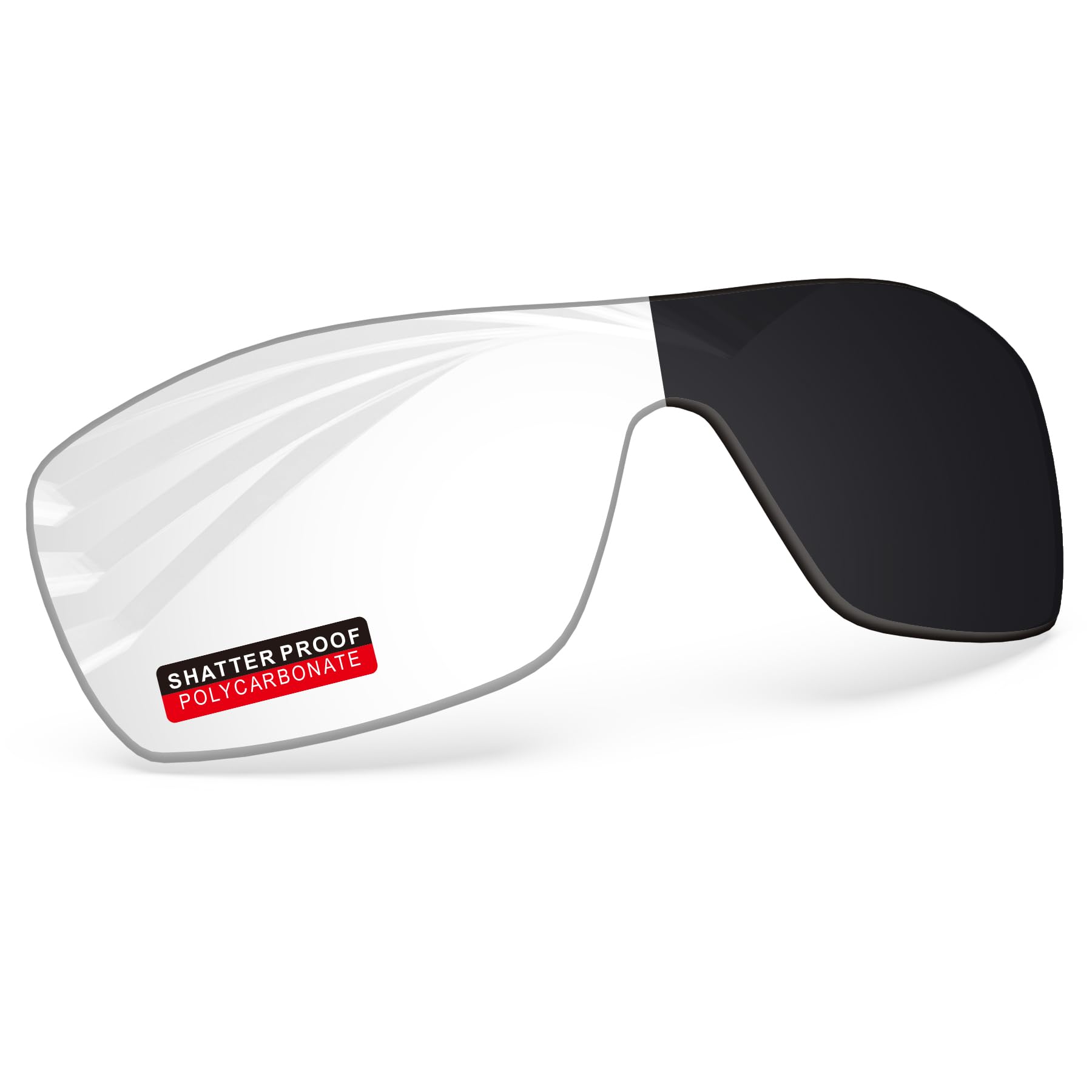 Lentes de repuesto de policarbonato PRO+ para gafas de sol Oakley Batwolf OO9101