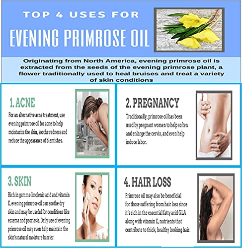 Nutridom Evening Primrose Oil Omega-6 & Gla 500Mg 200Softgels #TOP3