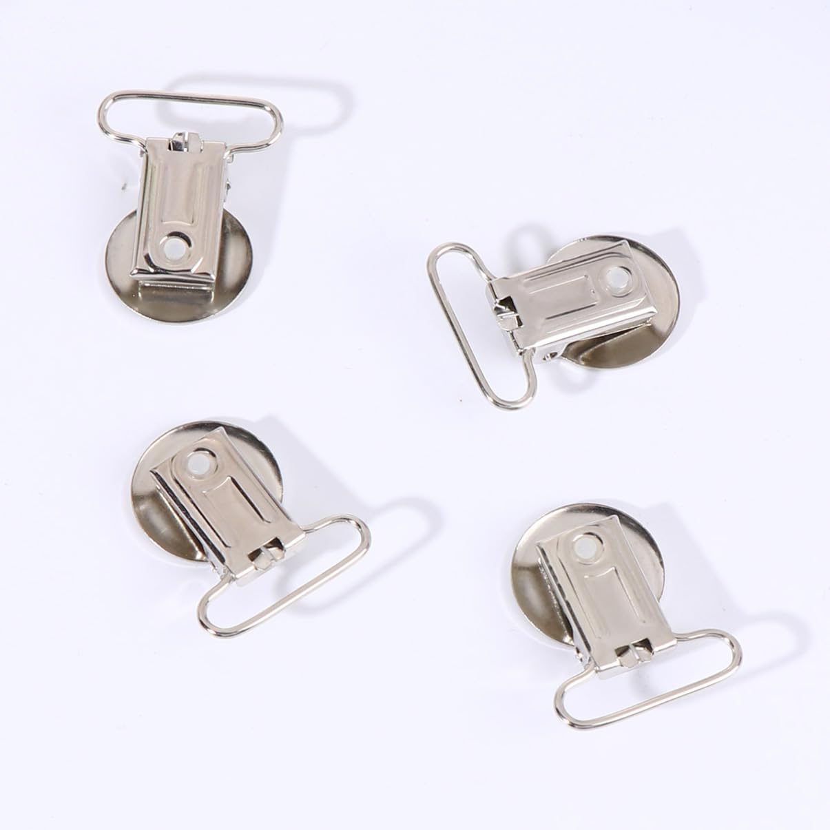 DOITOOL 10pcs Metal Clip Belt Buckles Animal Design Webbing Buckle Clips for Baby Toys