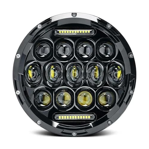 Phare LED 7 pouces pour Jeep Wrangler JK TJ avec faisceau Hi/Lo et DRL