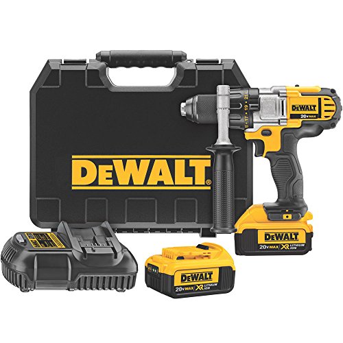 DEWALT 20V MAX Drill/Driver, 3-Speed, Premium 4.0Ah Kit (DCD980M2)