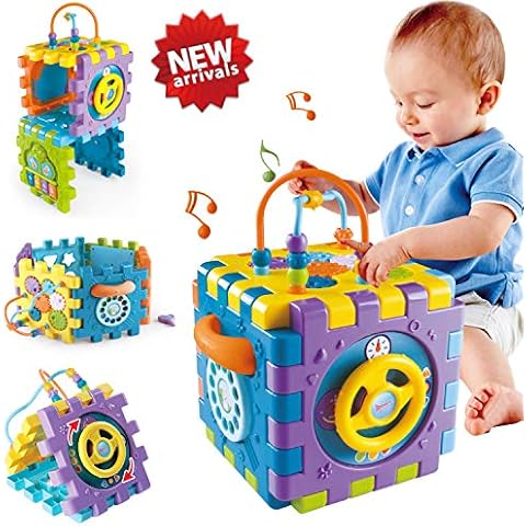 ACTRINIC Juguete Cubo de Actividades 6 en 1 para Bebés Cover