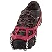 Kahtoola MICROspikes Footwear Traction for Winter Trail Hiking & Ice Mountaineering - Red - Small