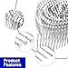 uxcell 3600 Count Siding Nails 2-1/2