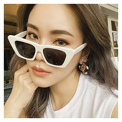 ZIUTNSAV-Cat's Eye Fashion Street Shooting Decorative Sunglasses Men and Women Outdoor Vacation (COLOR:A3609,ONE SIZE)3