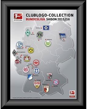 Amazon Co Jp ブンデスリーガ オフィシャル 額入りピンバッジセット 15 16 エンブレム型 Fd l Vwa 1 15 おもちゃ