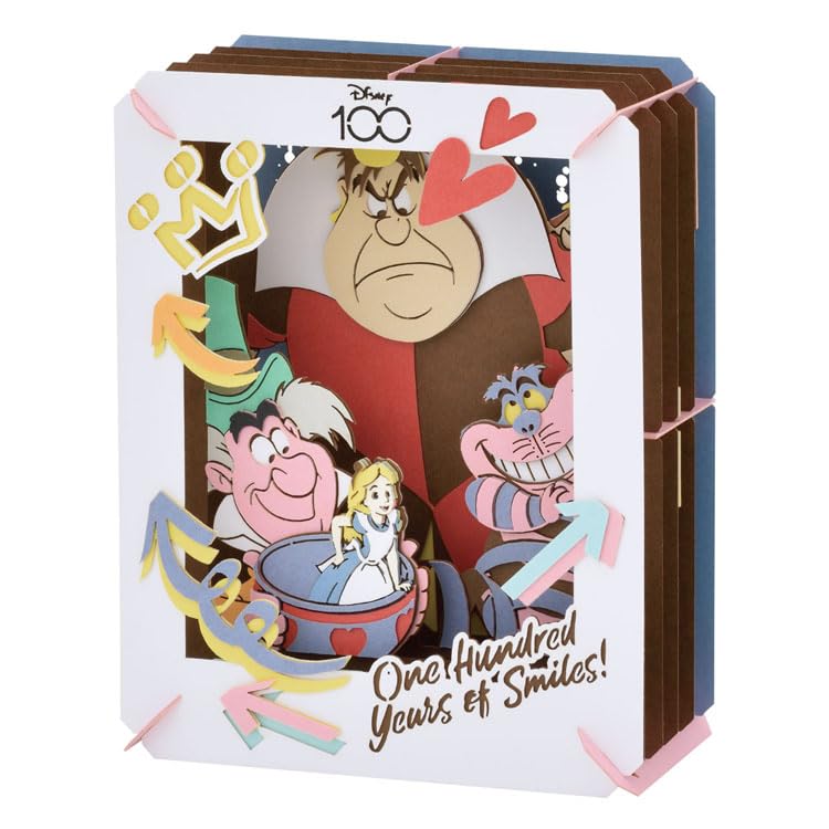 Paper Theater PT-311 Disney Alice maquette en papier à monter soi-même
